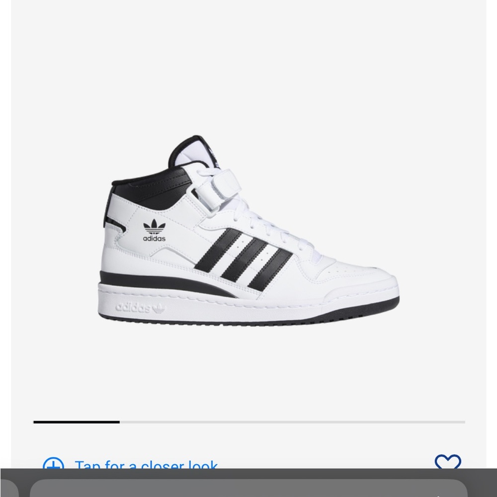 Adidas men forum mid originals size 11